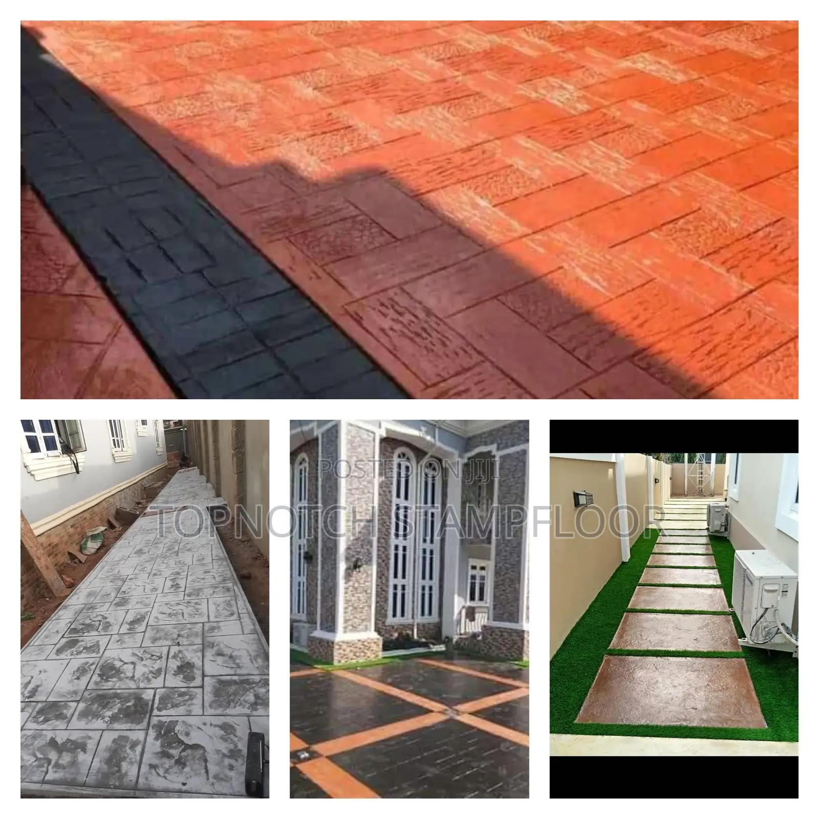 Very Elegant Design Stamp Flooring