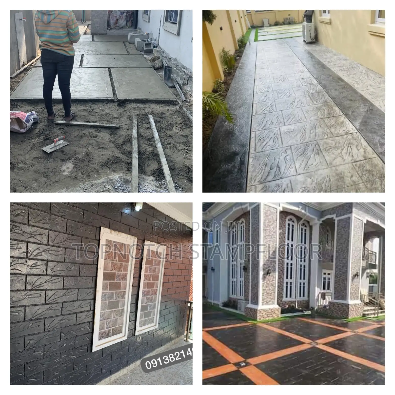 Foreign Installed Concrete Floor