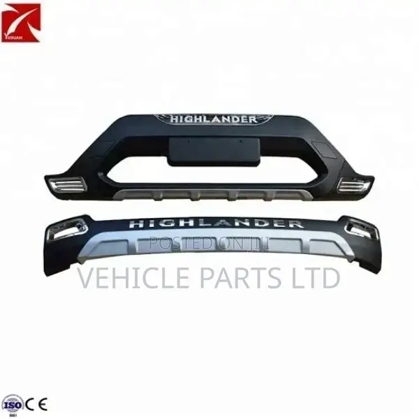 Abs Fancy Bumper Guard Toyota Highlander 2011-2013