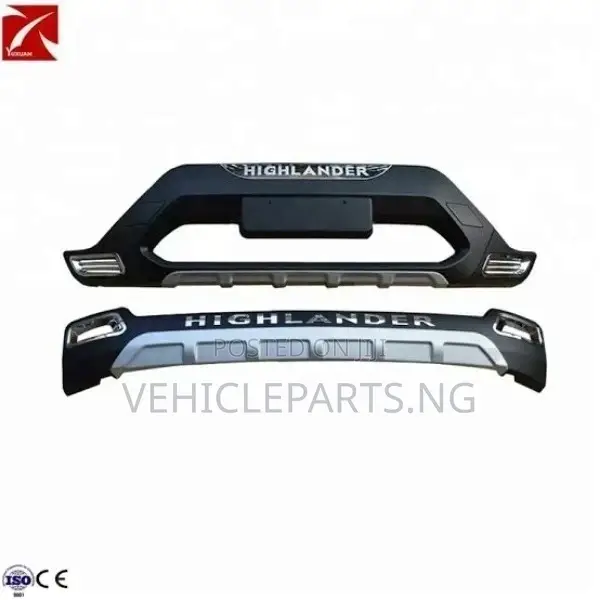 Abs Fancy Bumper Guard Toyota Highlander 2011-2013