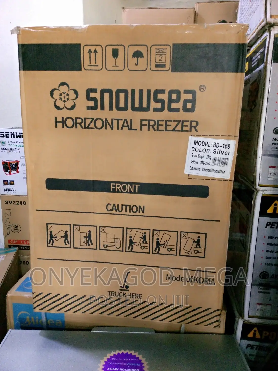 Snowsea Deep Freezer Bd -158