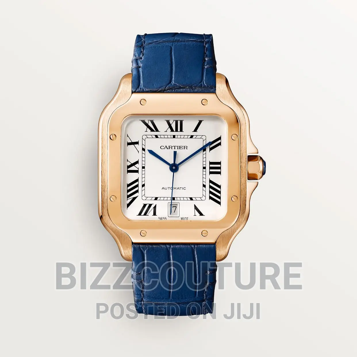 Original CARTIER Leather Strap Watch Available in Store