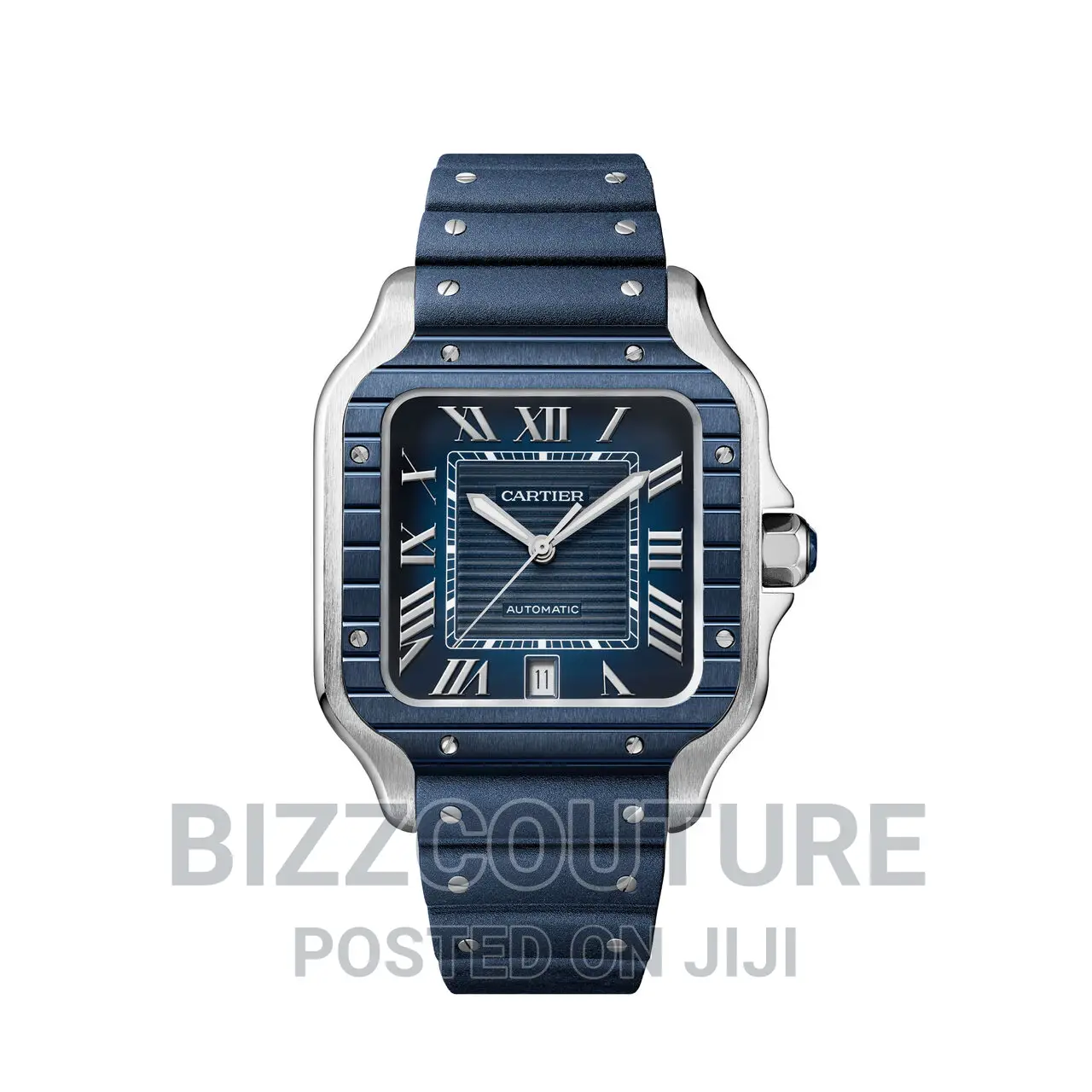 Original CARTIER Blue Steel Chain Watch Available in Store