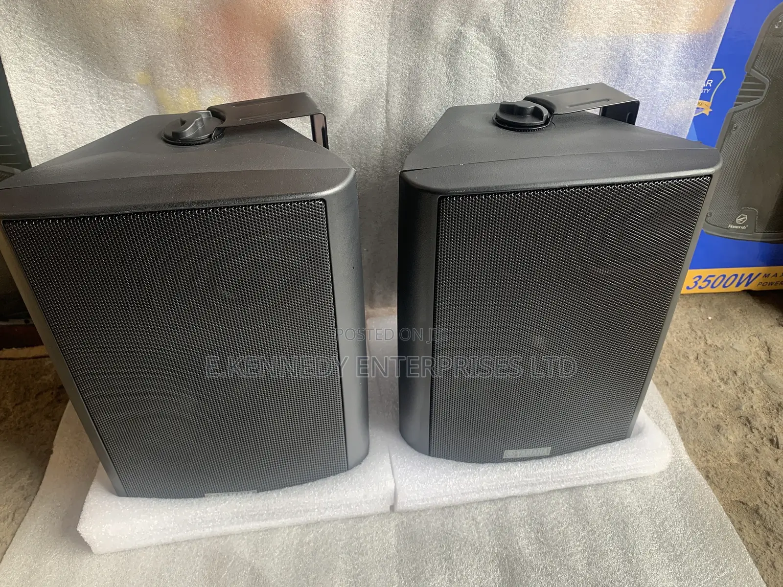 Professional 6.5 2ways Wall Mount Speaker With Watts Switch