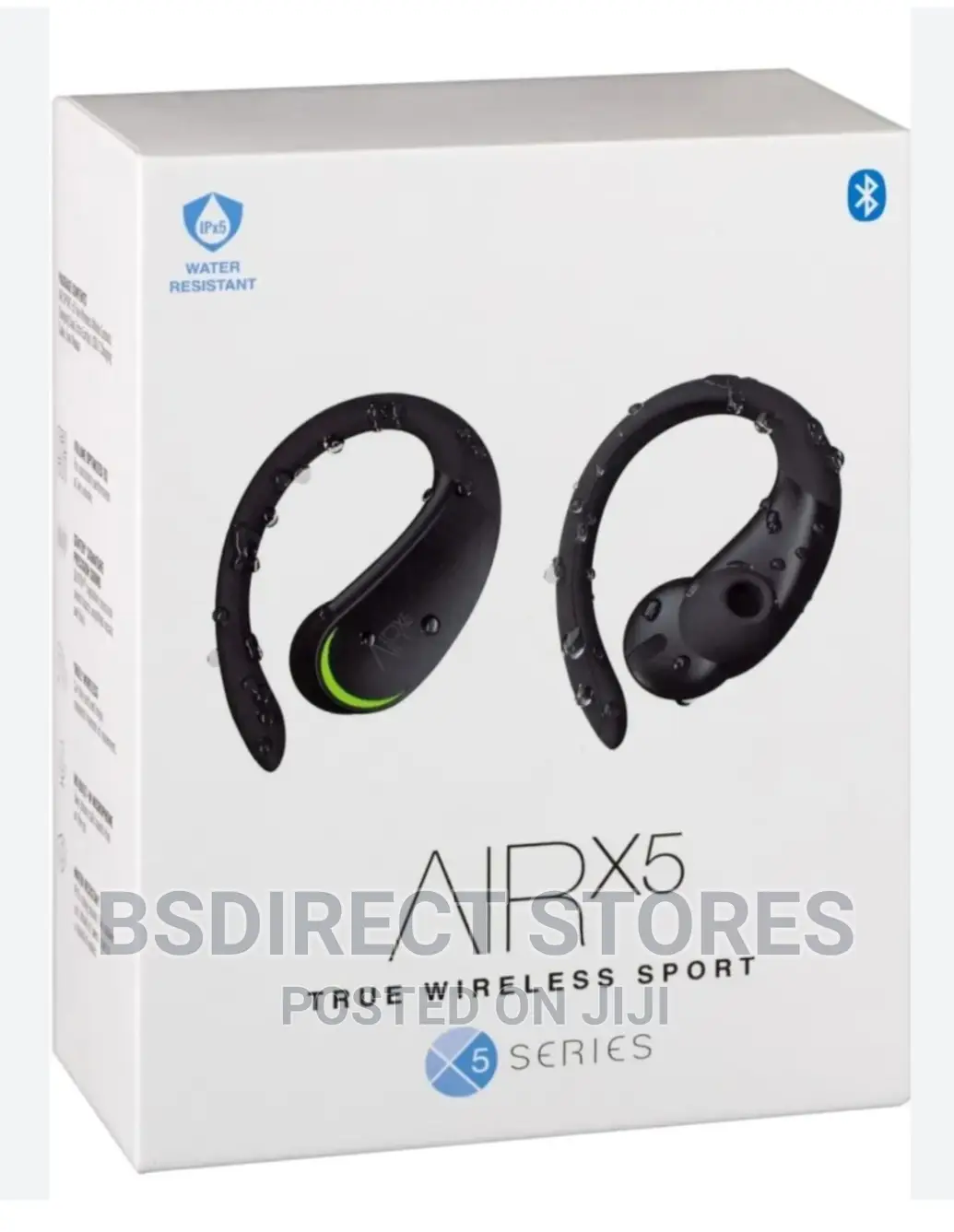 AIR X5 True Wireless Sport Earbuds With Case Black GENTEK