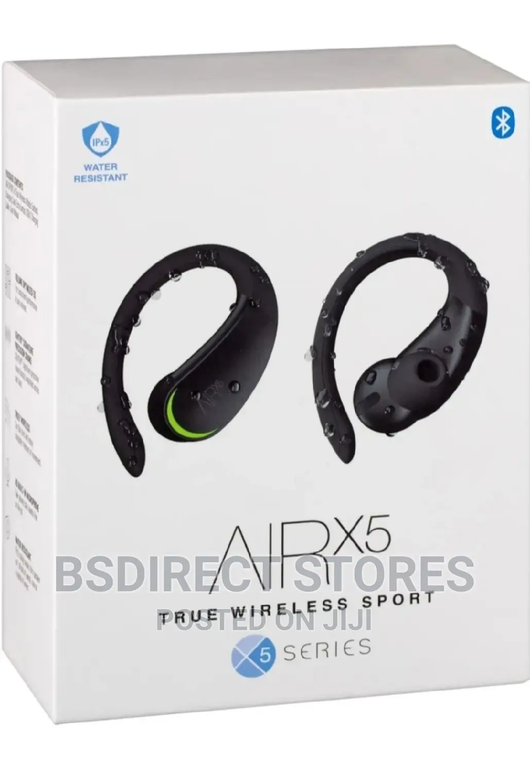 AIR X5 True Wireless Sport Earbuds With Case Black GENTEK
