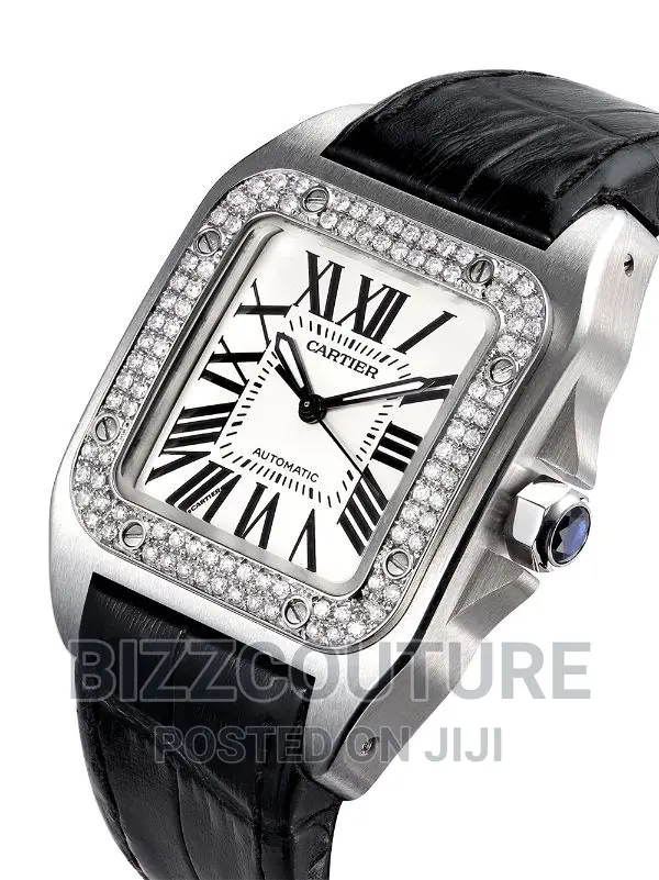 Original CARTIER Leather Strap Watch Available in Store