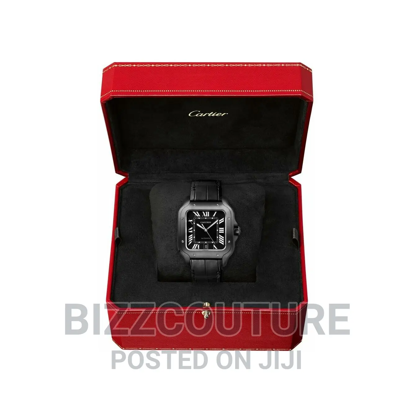 Original CARTIER Black Chain Watch Available in Store