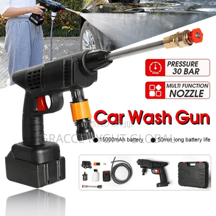 Cordless Water Jet Spray Gun