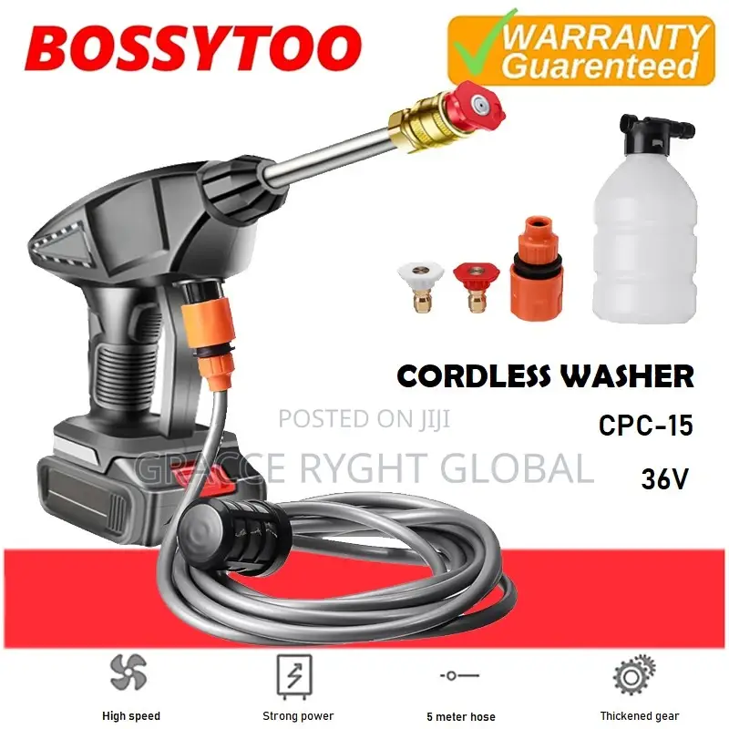 Cordless Water Jet Spray Gun
