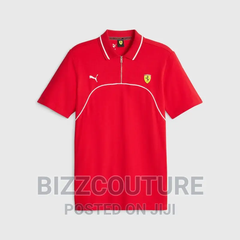 Original Ferrari Polo Shirts Available in Store