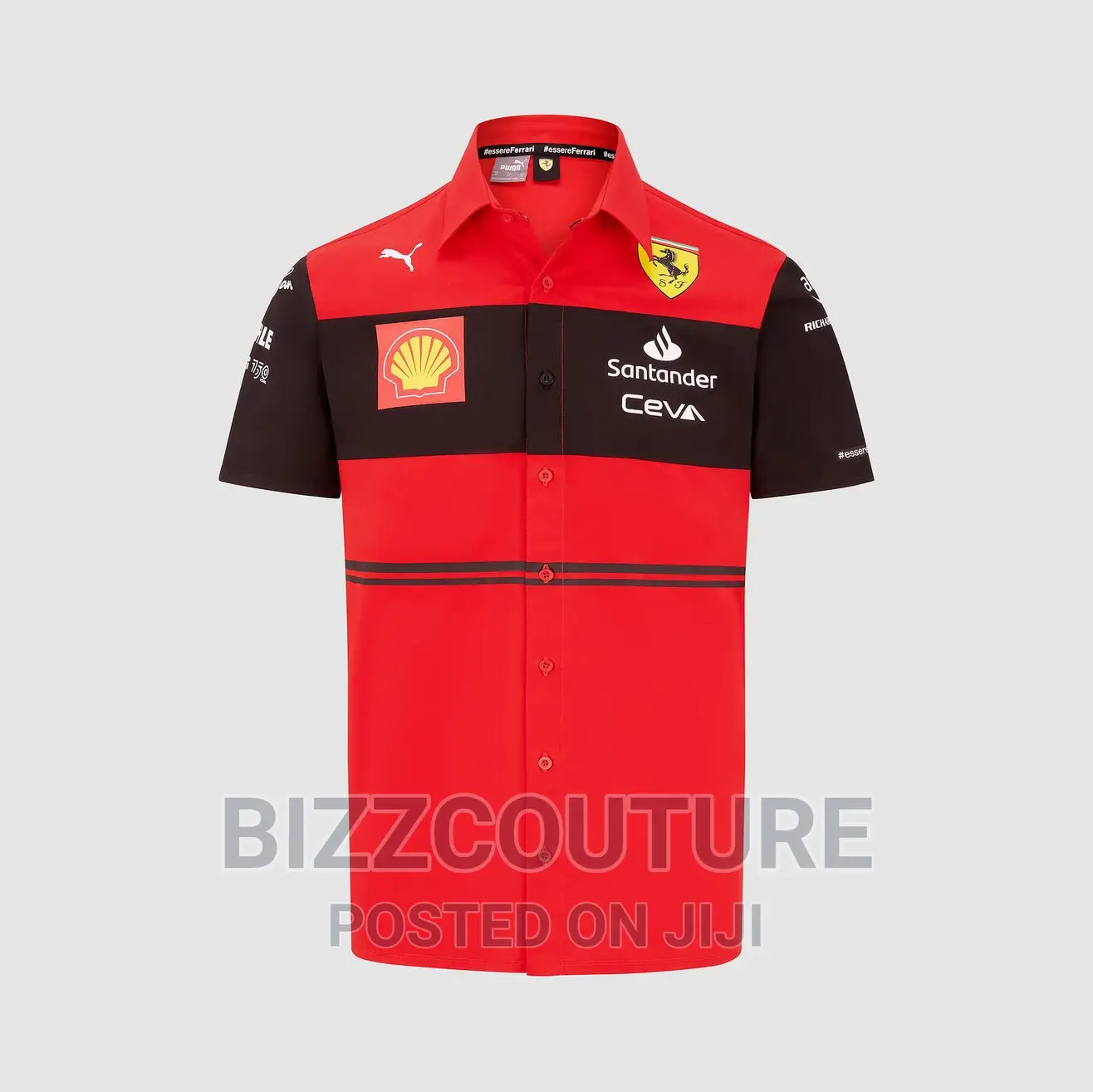 Original Ferrari Polo Shirts Available in Store