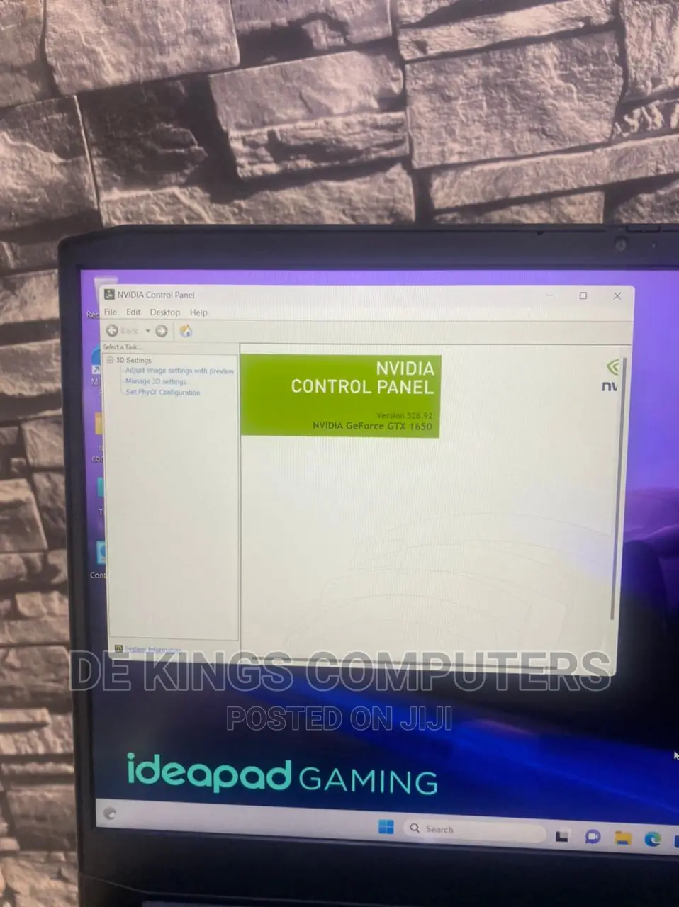 Laptop Lenovo Ideapad Gaming 3 16GB Intel Core I5 SSD 512GB