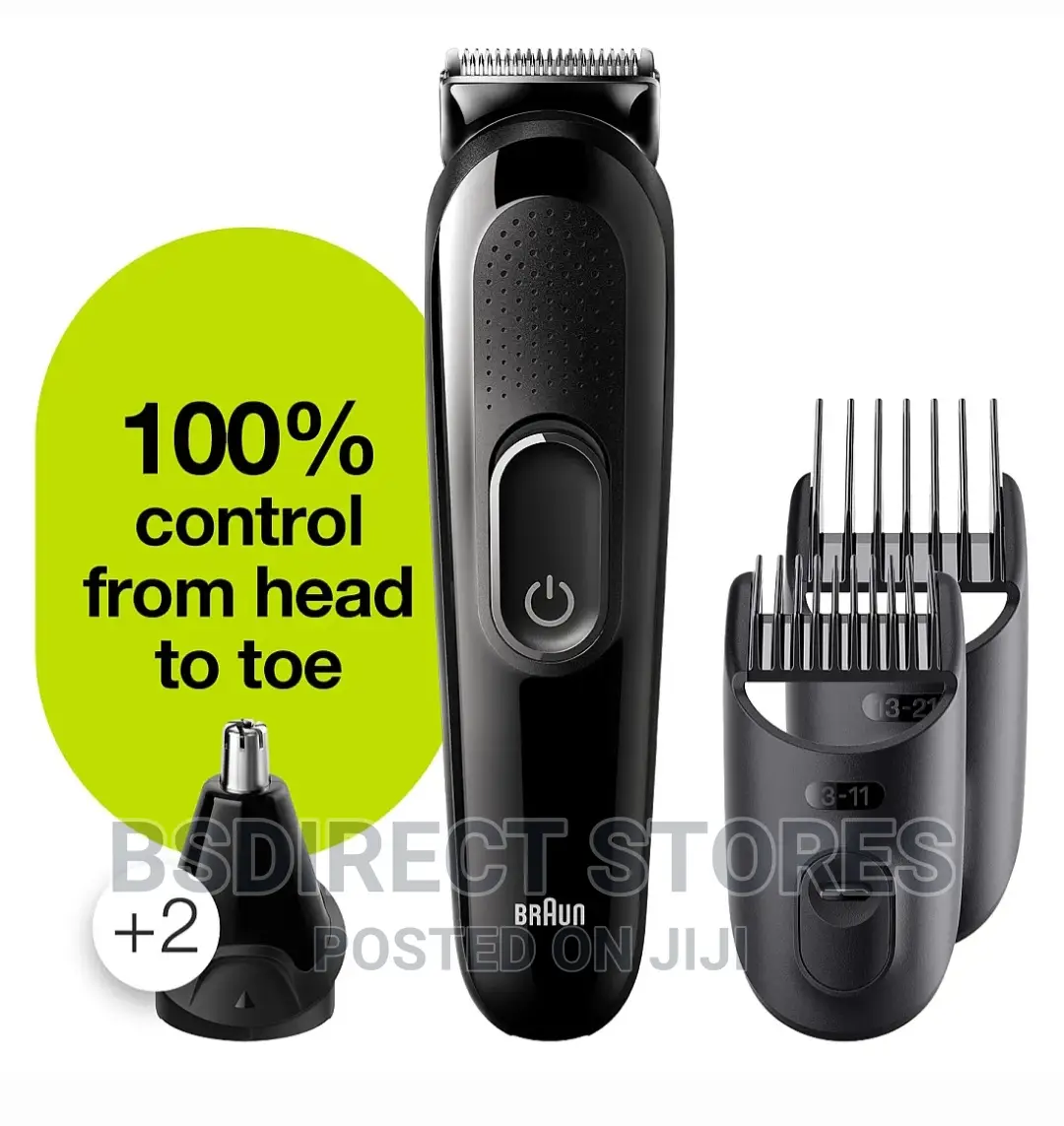 Braun Beard Trimmer and Hair Clipper for Men 6-in-1 Trimmer
