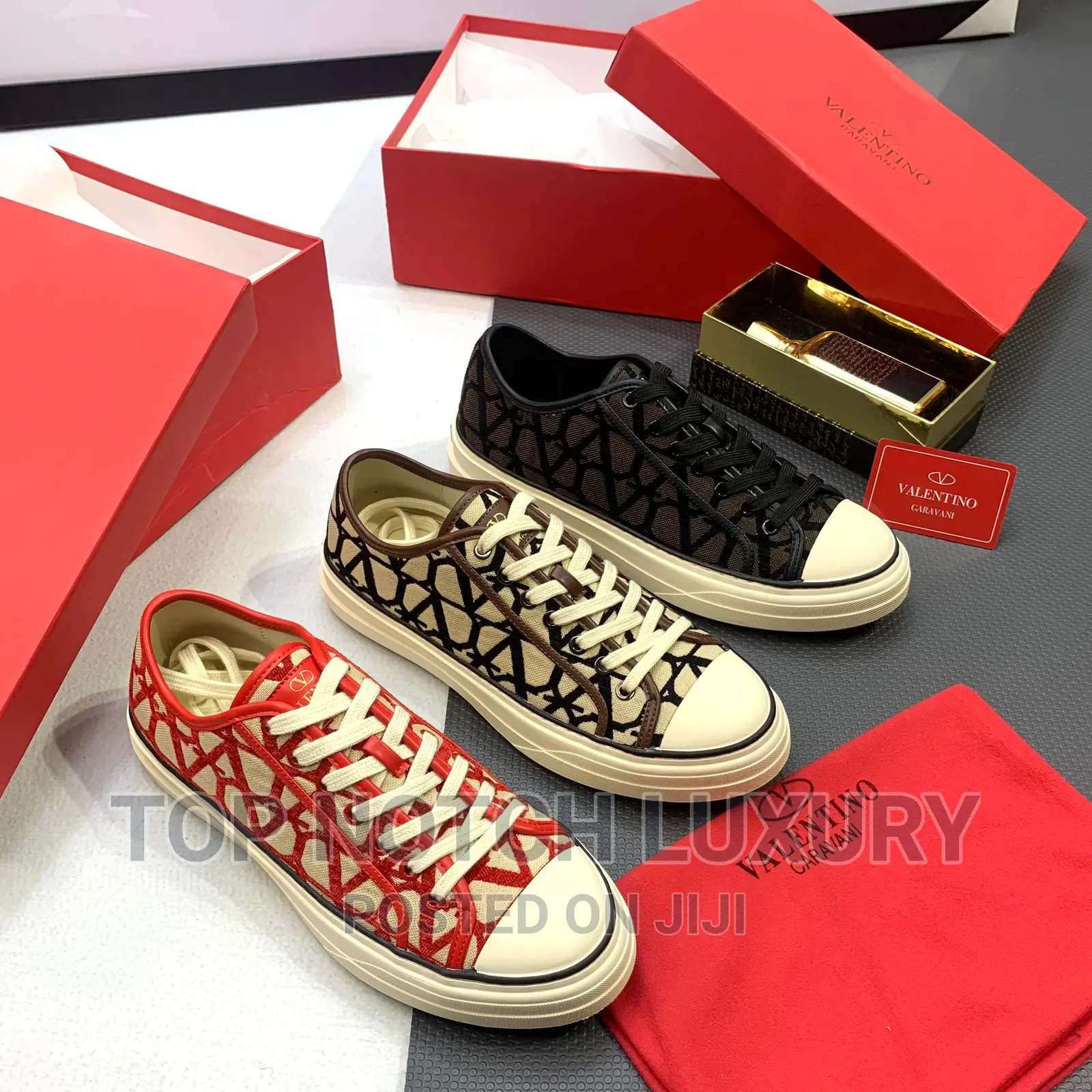 Valentino Men Women Luxury Designer Sneakers