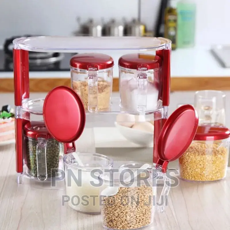 Seasoning Box With 6 Containers