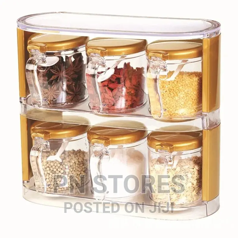 Seasoning Box With 6 Containers
