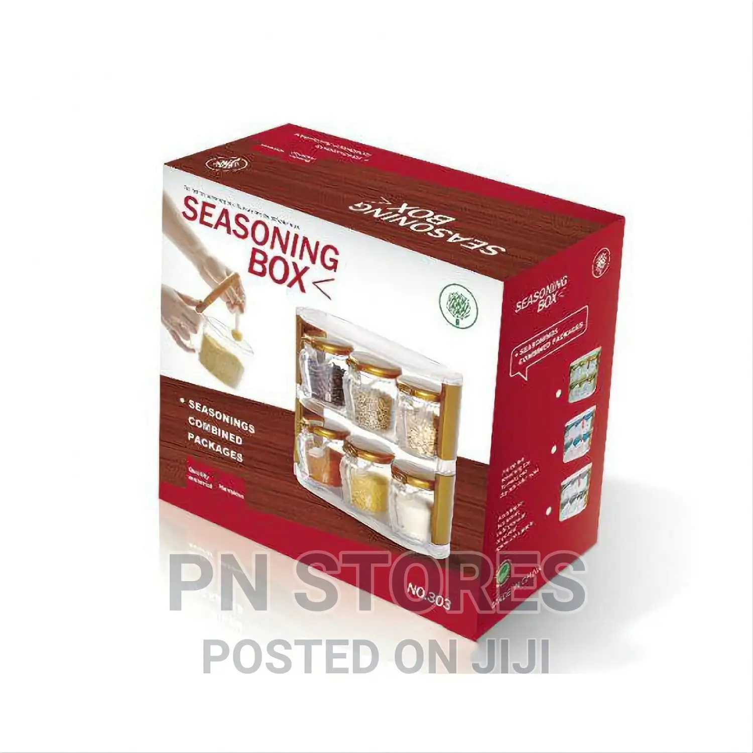 Seasoning Box With 6 Containers