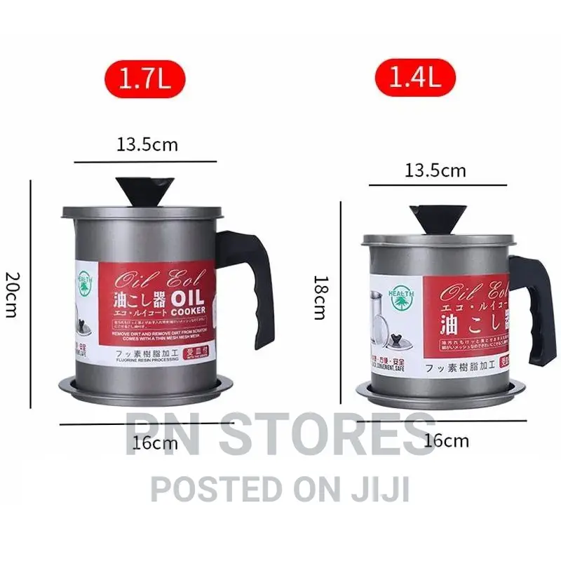 1.7l/1.8l Stainless Steel Oil Filter Pot Large Cup