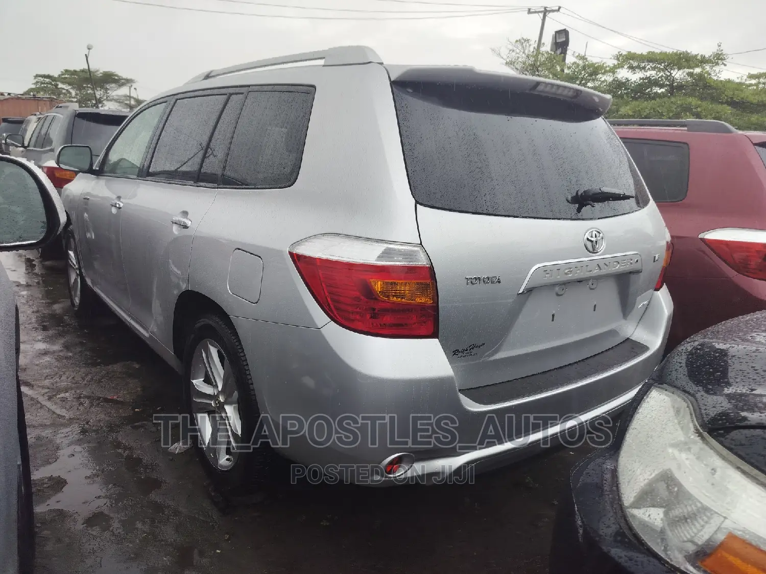 Toyota Highlander Limited 2008 Silver