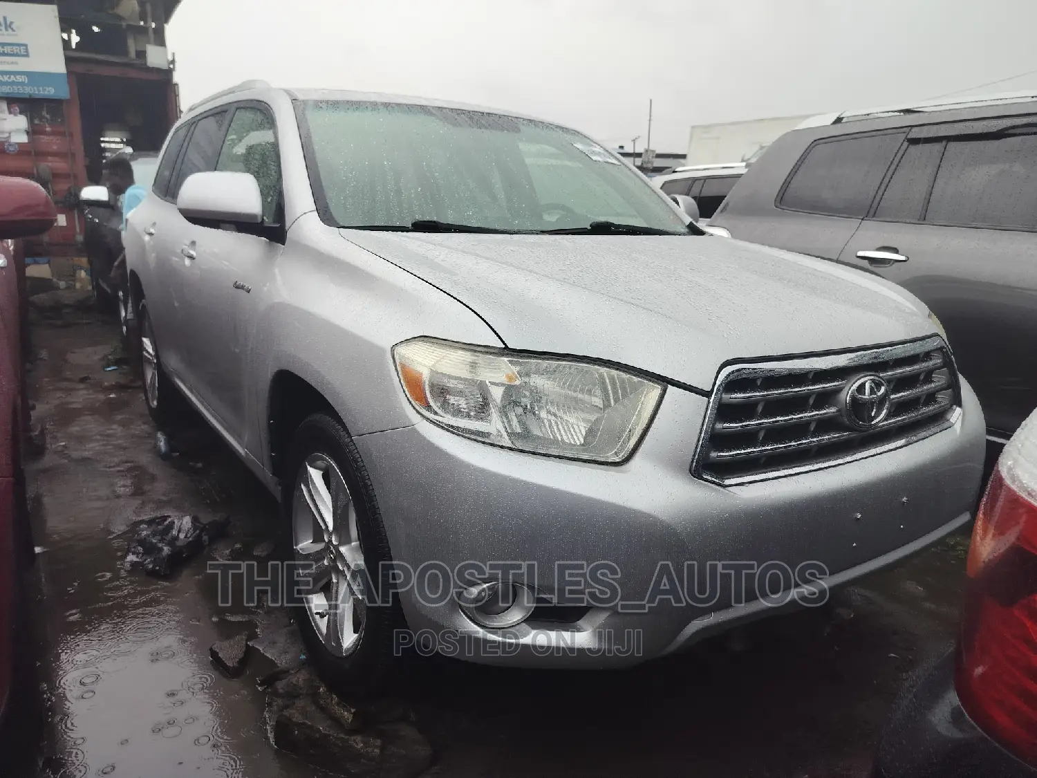 Toyota Highlander Limited 2008 Silver