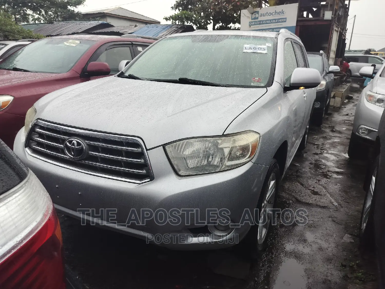 Toyota Highlander Limited 2008 Silver