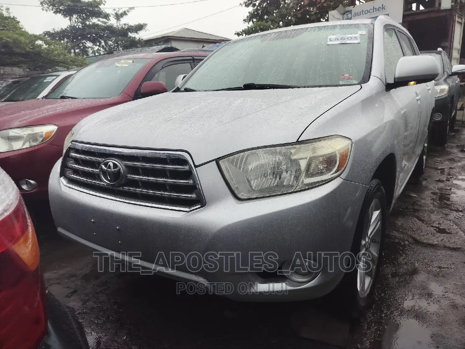 Toyota Highlander Limited 2008 Silver