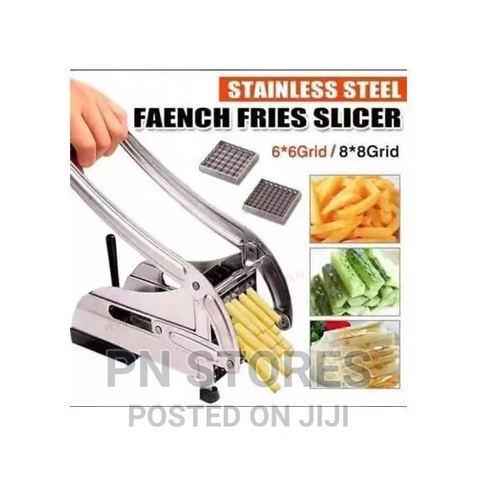 Stainless Steel French Fries Slicer Potato Chipper Maker