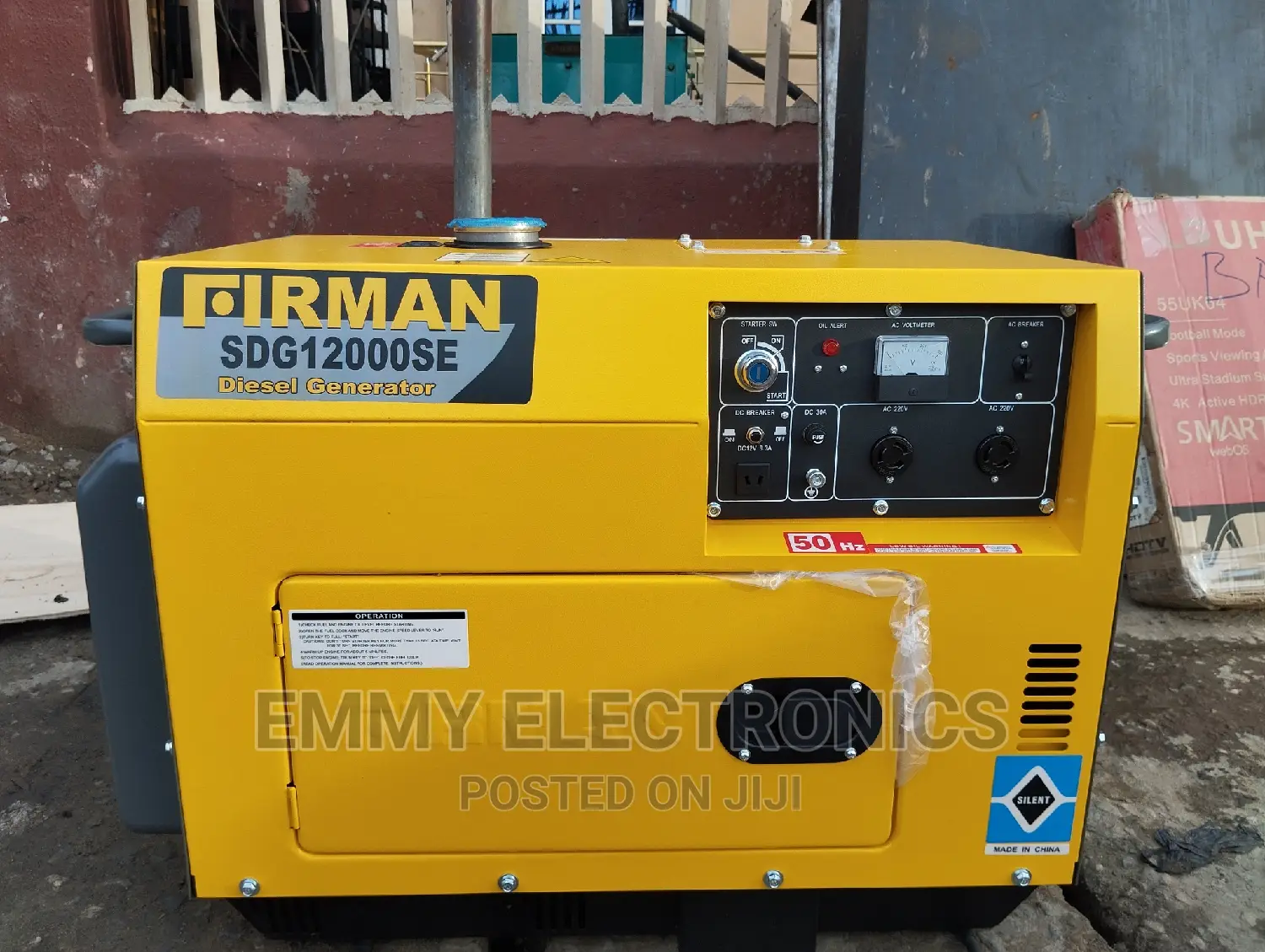 Firman Diesel Soundproof Generator 100%Copper Coil