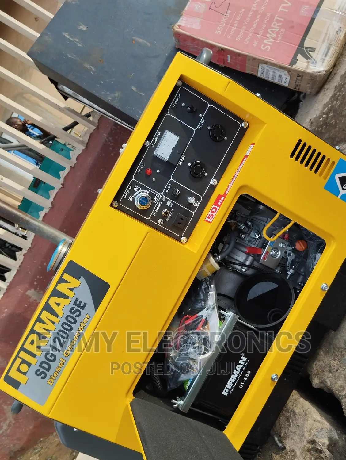 Firman Diesel Soundproof Generator 100%Copper Coil