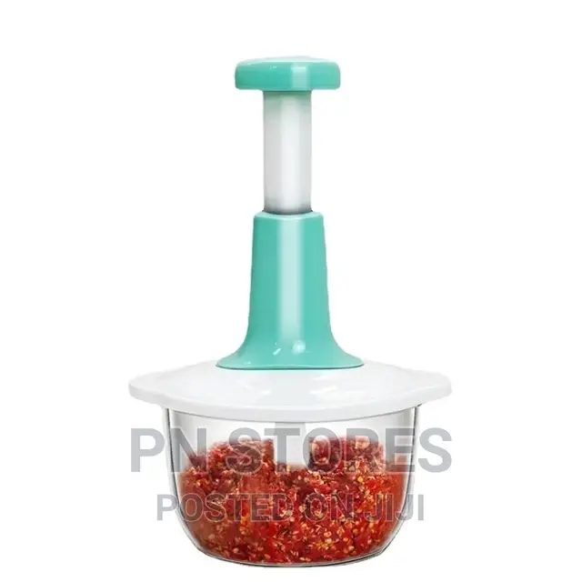 Manual Hand Press Food Processor 2L