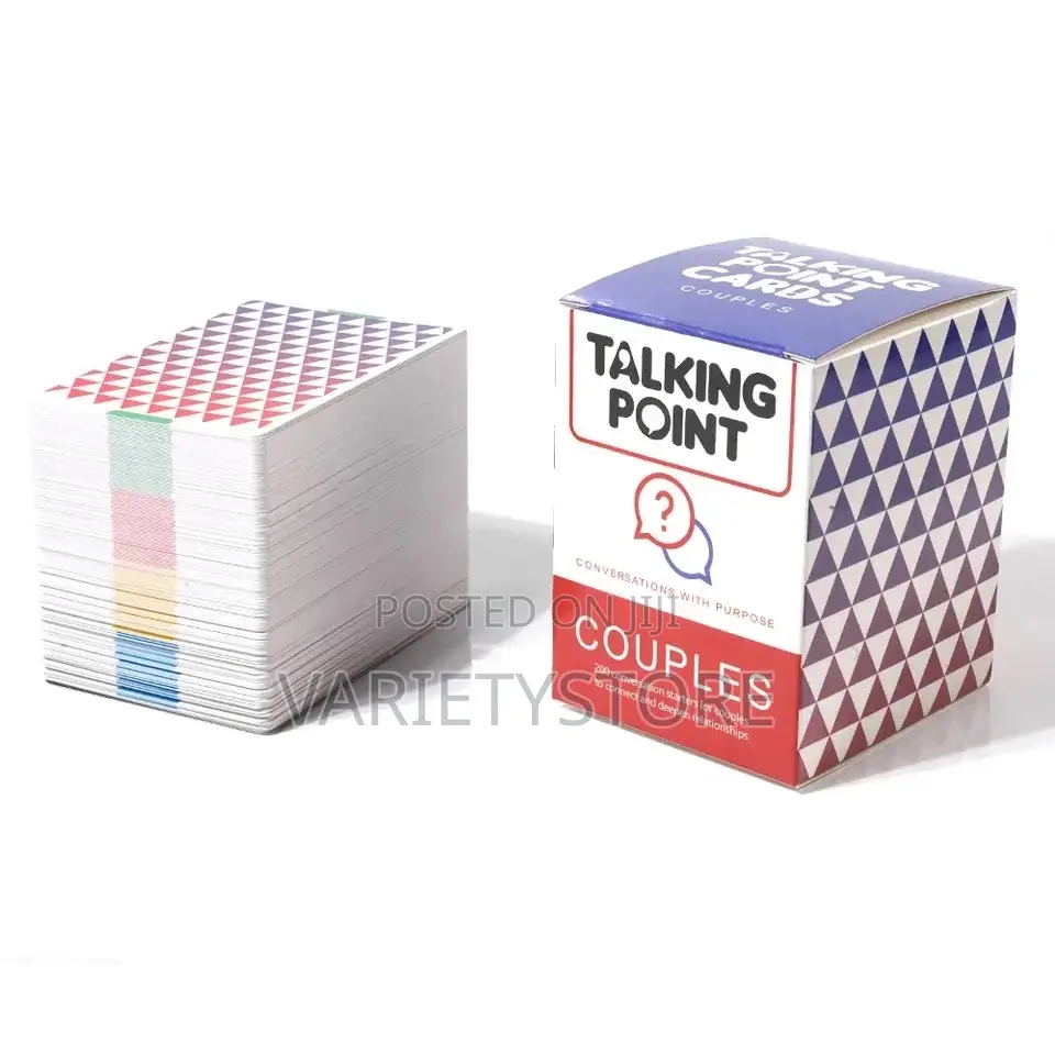 Talking Point Couples Card Games 200 PCS Date Night Ideas