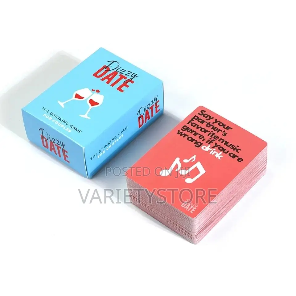 Dizzy Date Card Game for Couples Date Nights Game 100 Cards