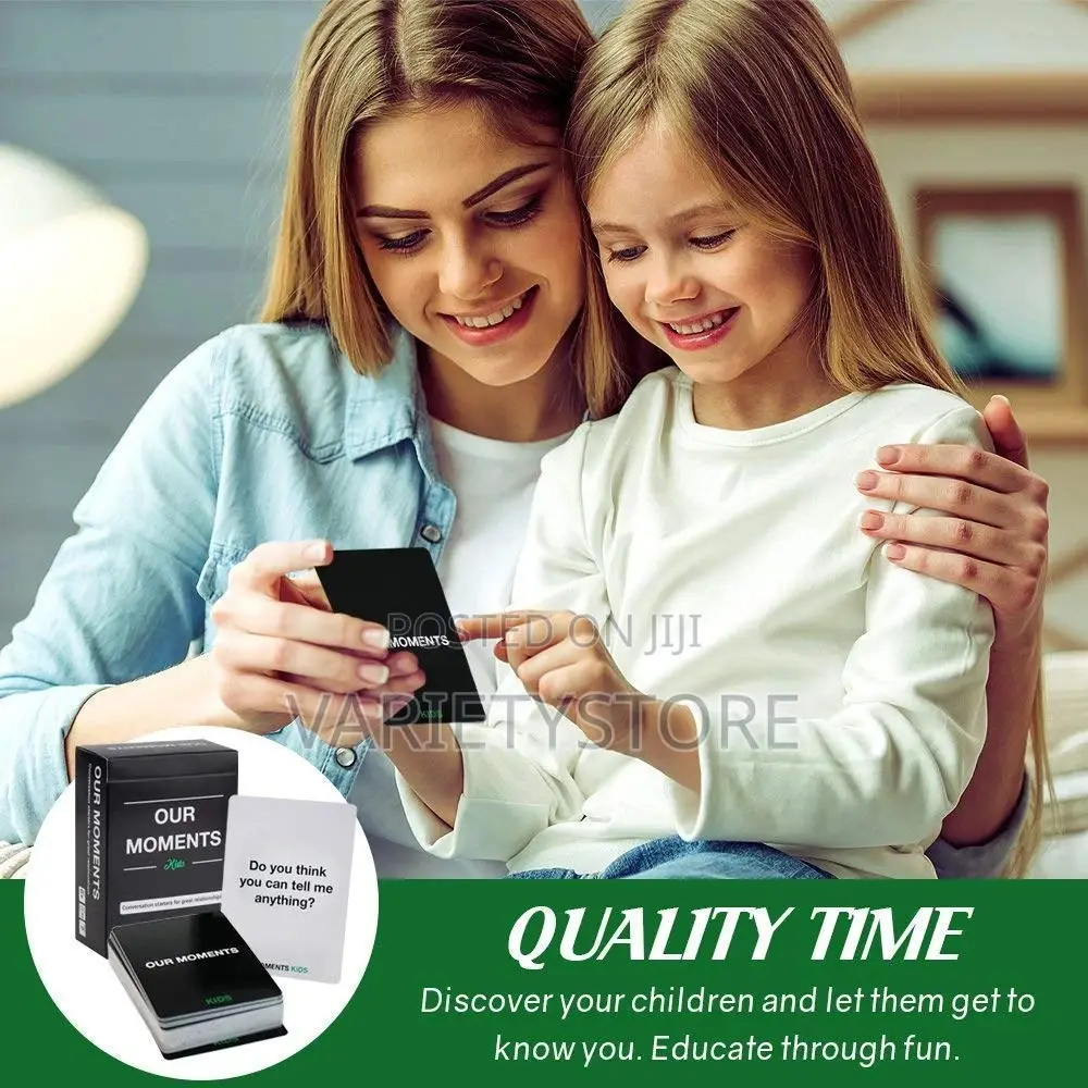 Our Moments Family Game Cards