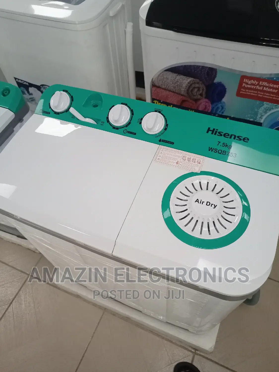 Hisense 7.5kg Wash and Dry Washing Machine