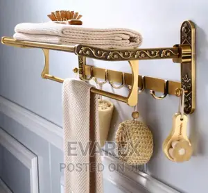 Royal Gold Multiple Towel Rail