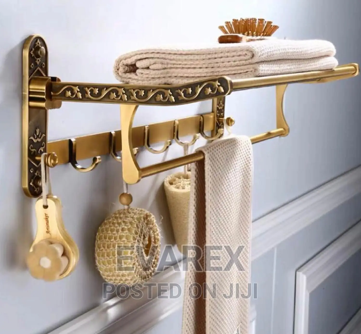 Royal Gold Multiple Towel Rail