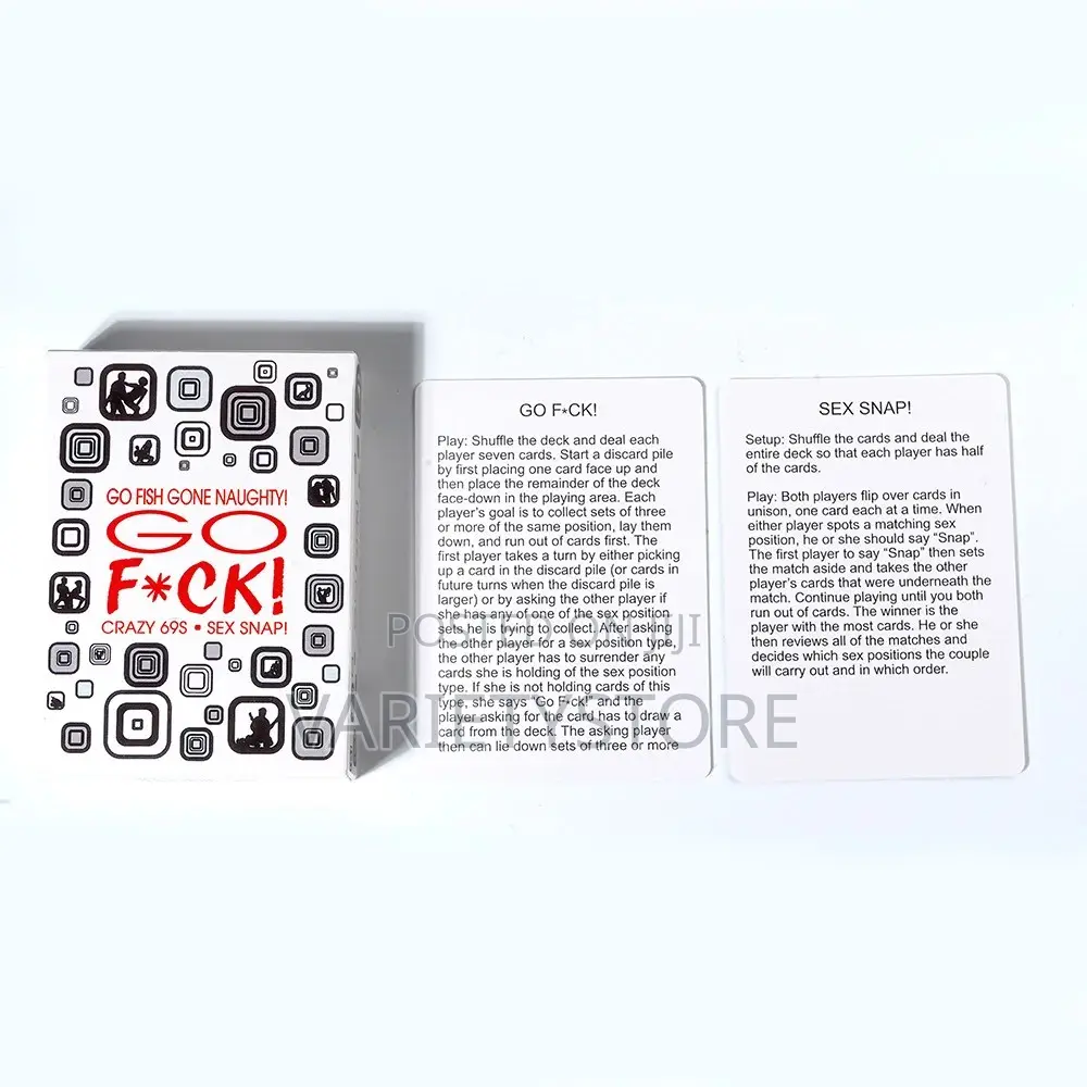 Go Fuck Game Cards