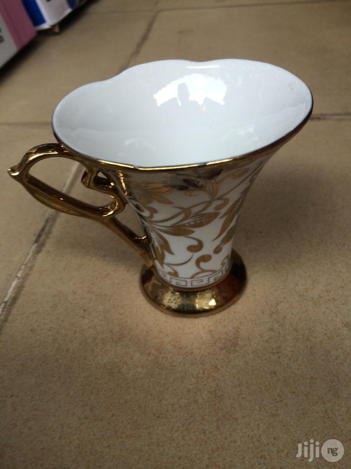 Golden Breakable Mug/Gift Item