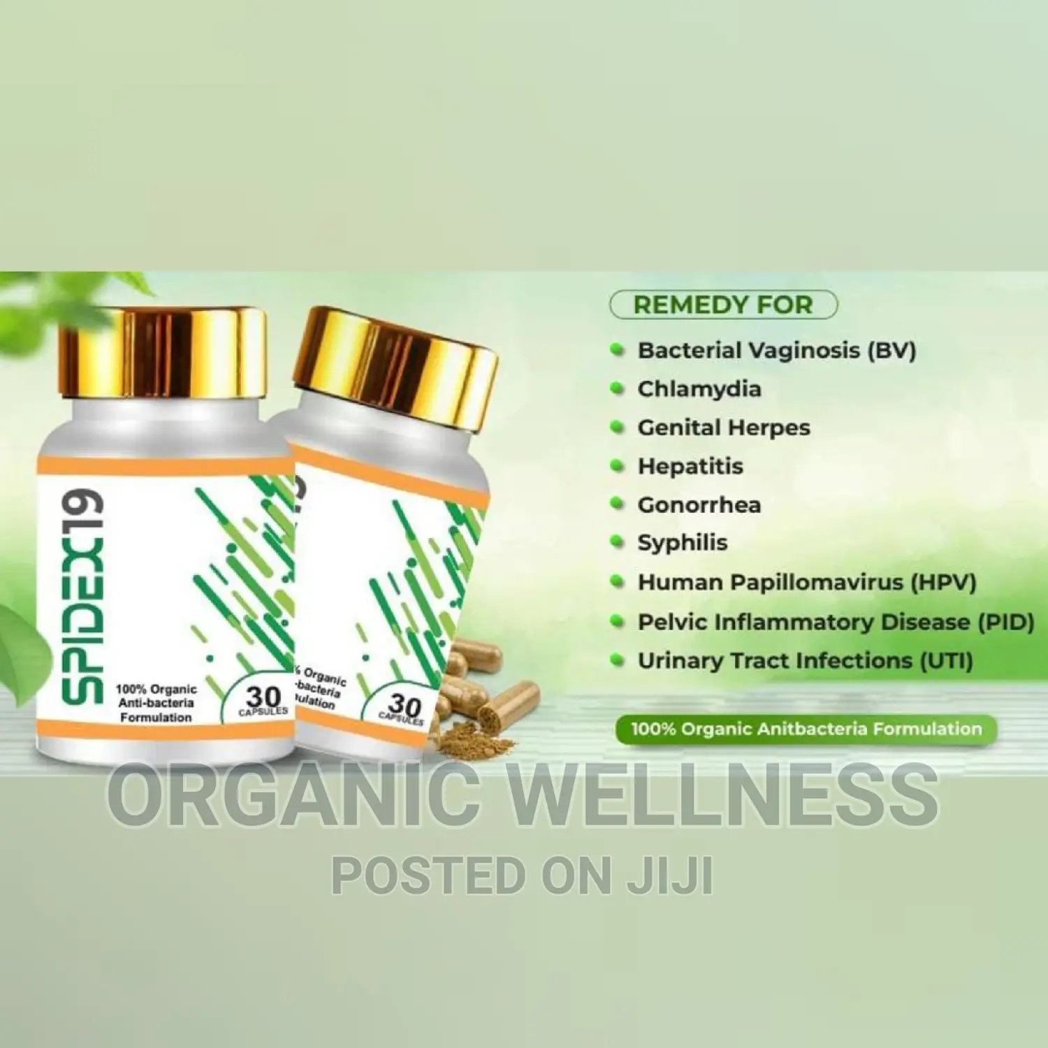 Spidex19 Product an Antibiotic