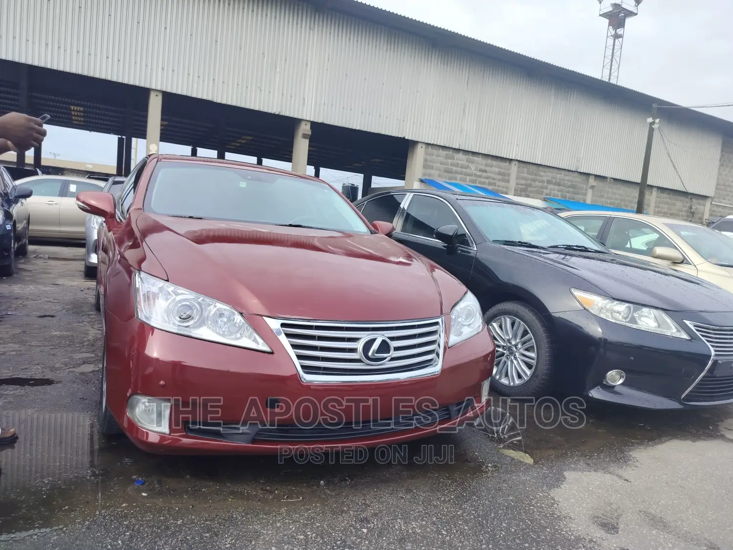 Lexus ES 350 2011 Burgundy