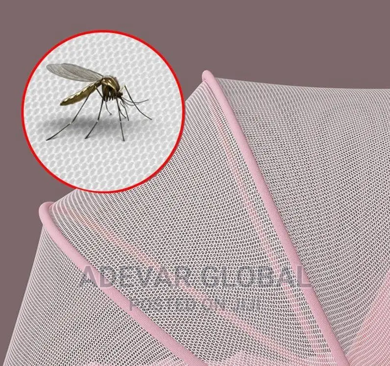 Classic Crib Mosquito Net Children's Yurt Installation