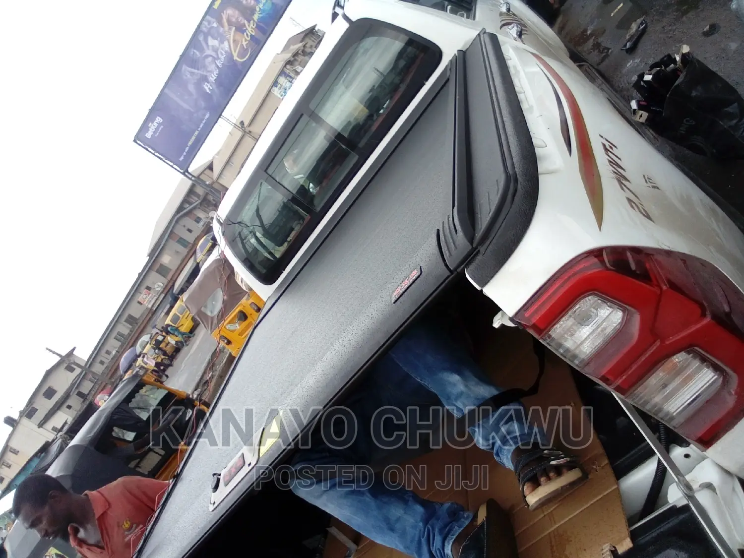 Back Boot Cover for Toyota Hilux 2023