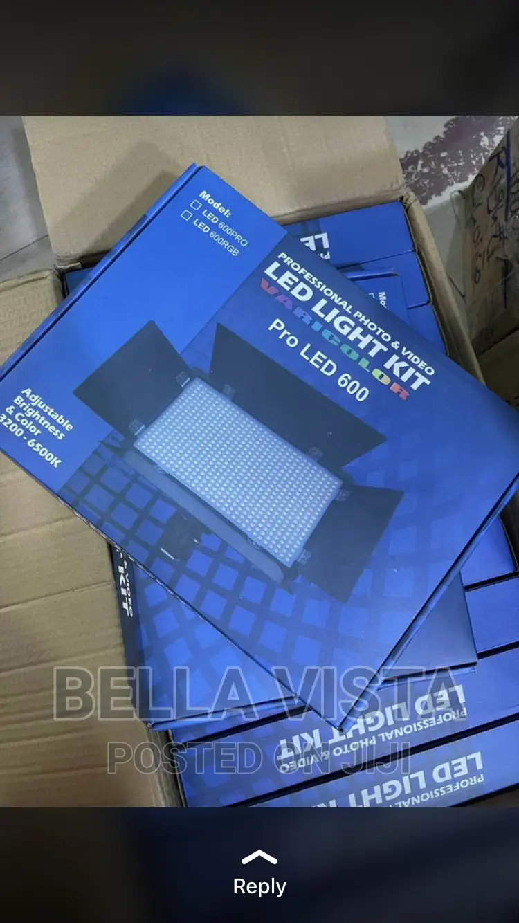 Led 600 Professional Video Light