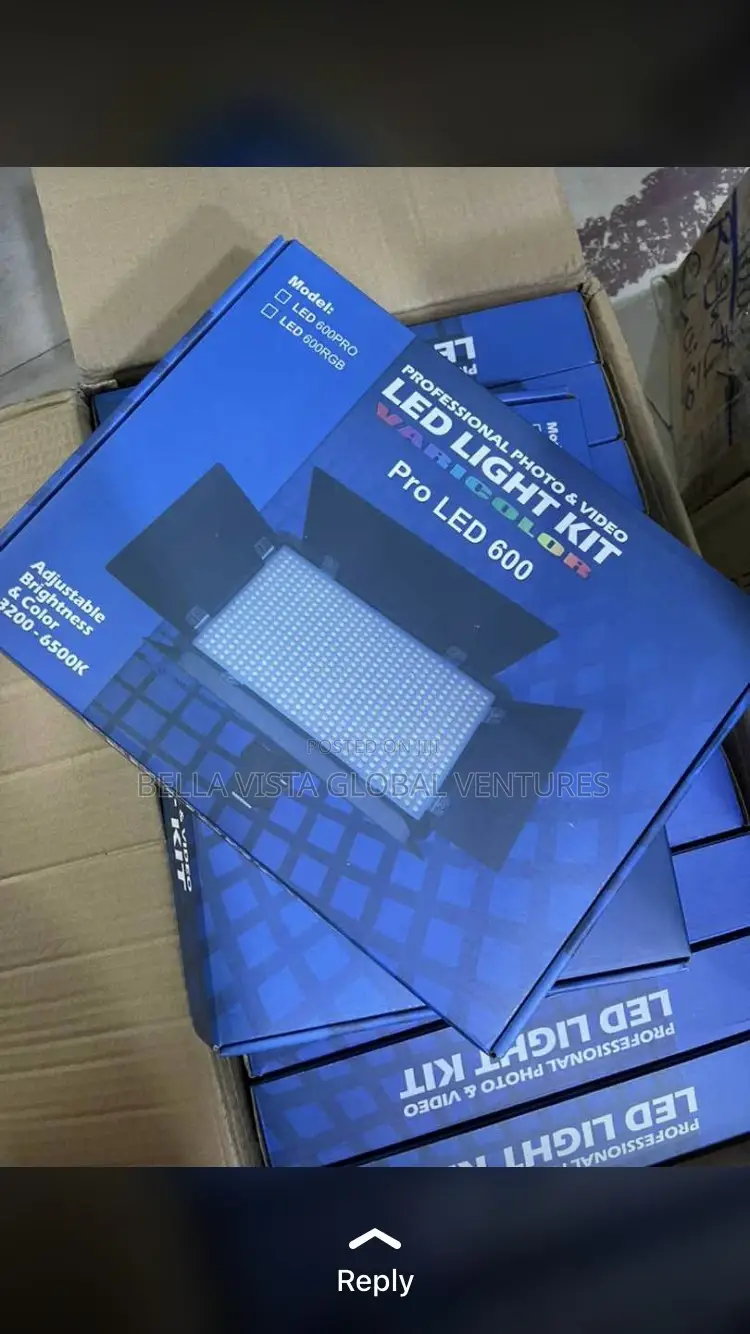 Led 600 Professional Video Light
