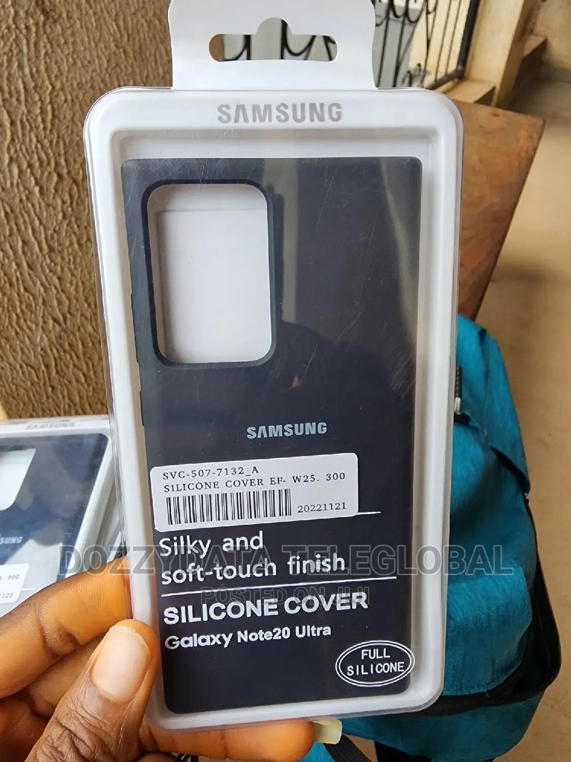 Samsung Galaxy Note 20 Ultra Silicone Case -Black Colour