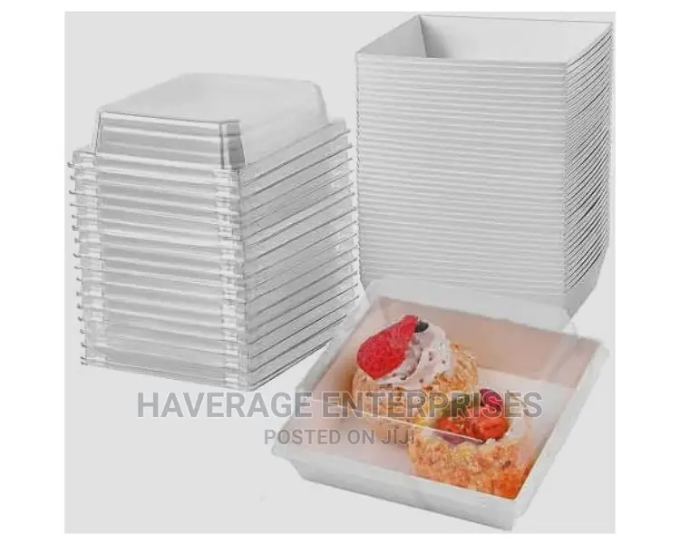 Mini Grease Proof Paper Pack With Secure Clear Lids ~200pcs