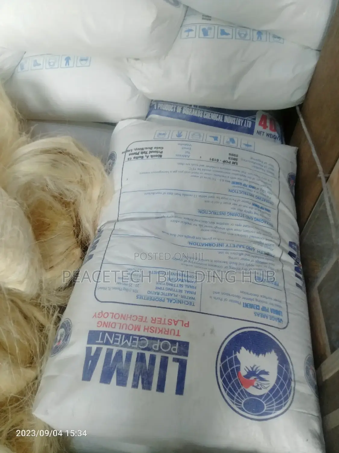 Linma P.O.P Cement 40kg Plaster of Paris