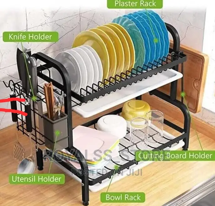 Quality Rust Resistant Plate Rack (2 Step)
