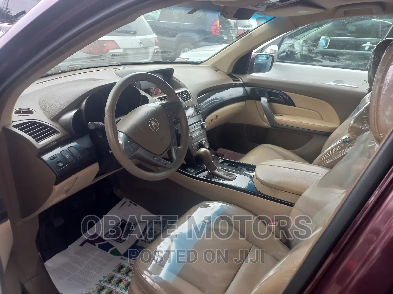 Acura MDX SUV 4dr AWD (3.7 6cyl 5A) 2009 Red
